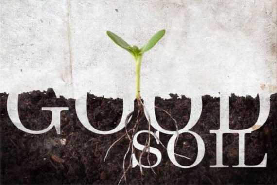 Being good soil - accepting God's Word