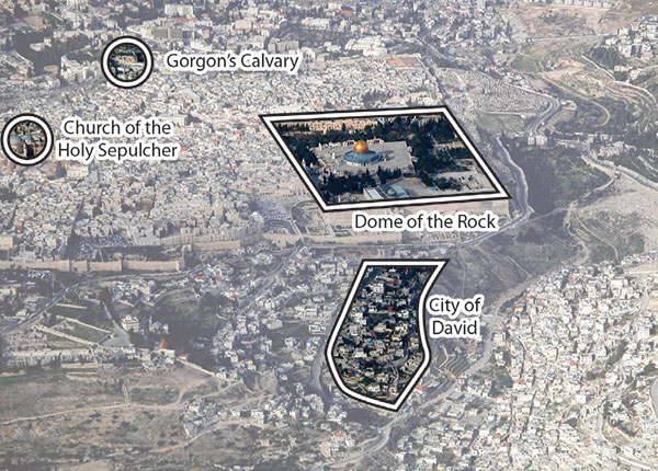 Was the Temple really located on the Temple Mount?